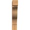Ekena Millwork Funston Block Smooth Bracket, Western Red Cedar, 5 1/2"W x 28"D x 32"H BKT06X28X32FST05SWR - alternate 3